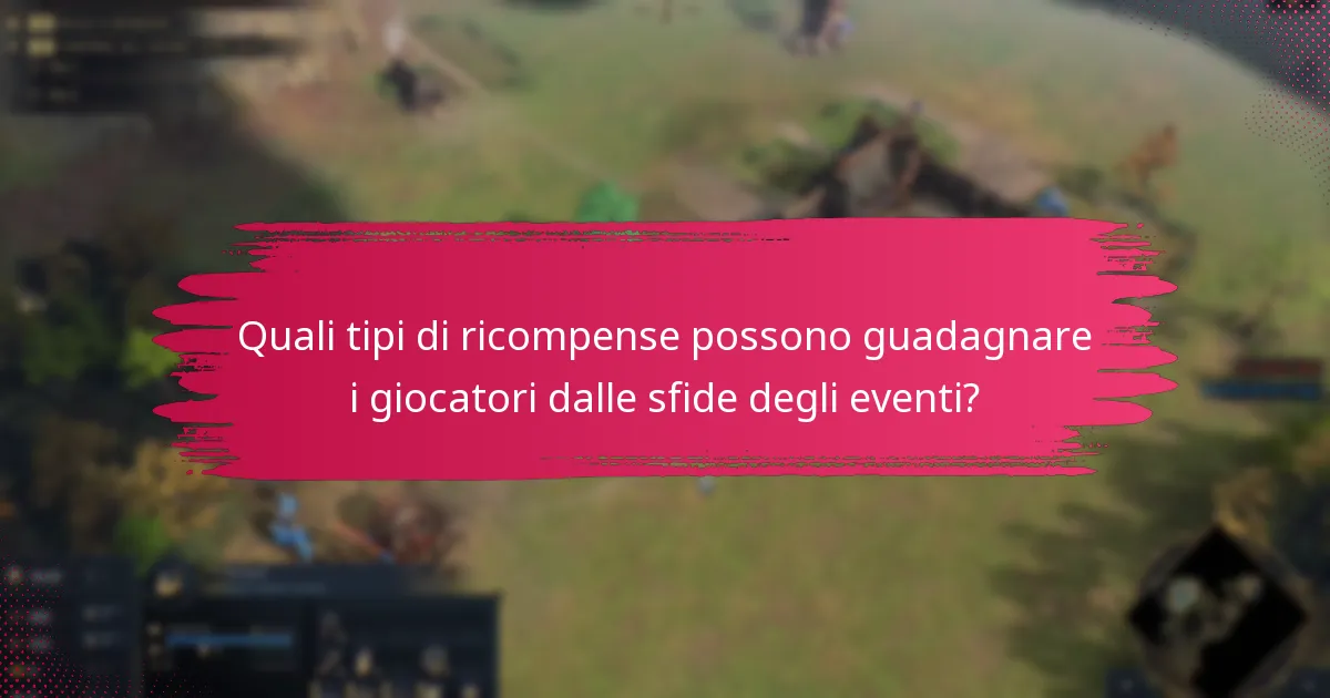 Quando sono disponibili le sfide degli eventi?